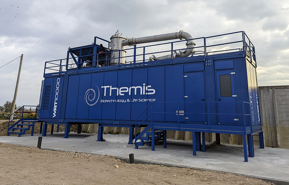 WRT10000 digestate treatment plant | Themis Industries